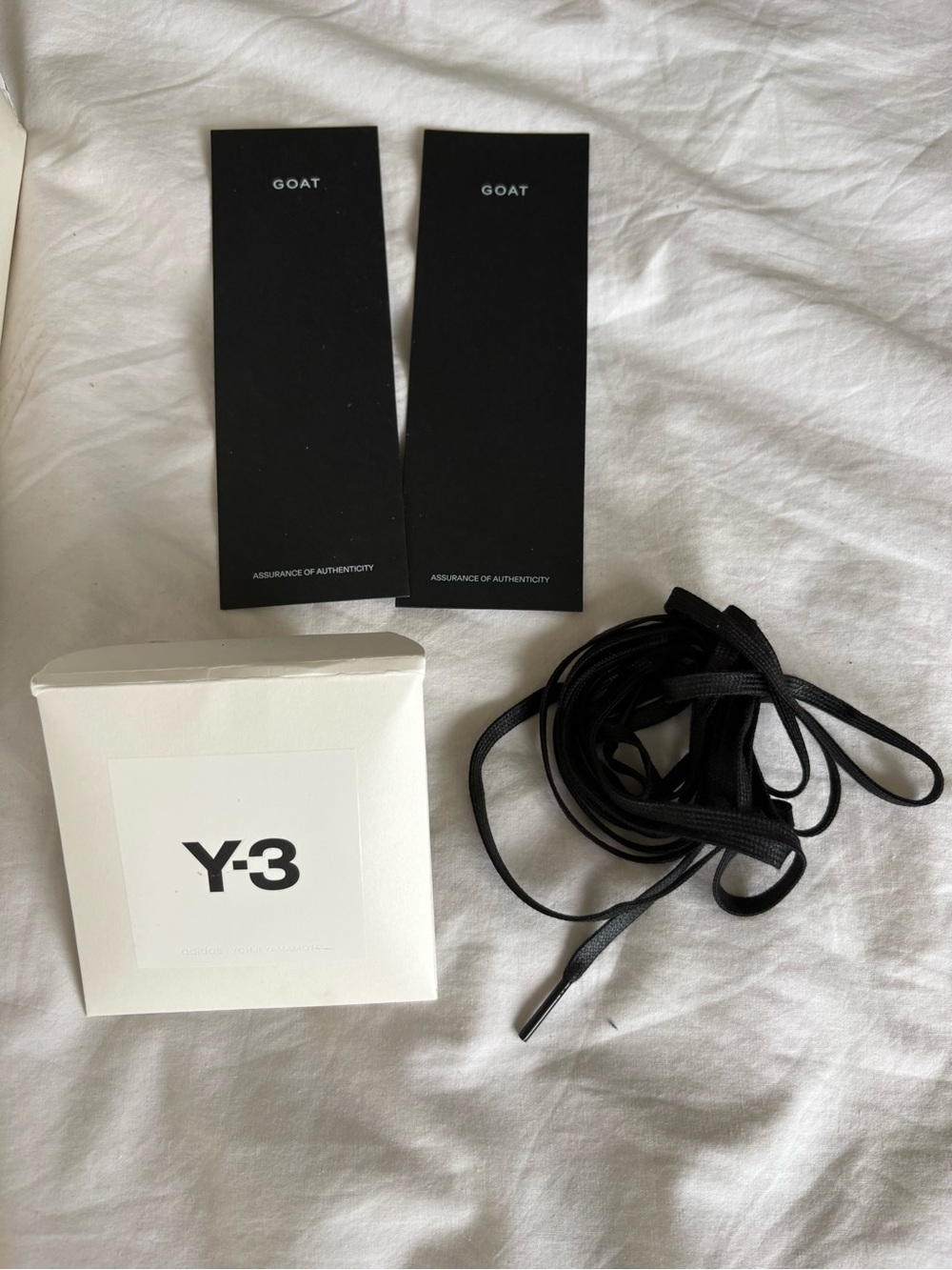 Adidas Y-3 Hokori III Black Core White Sneakers Men's Size 10 with OG Box GOAT - Picture 8 of 16